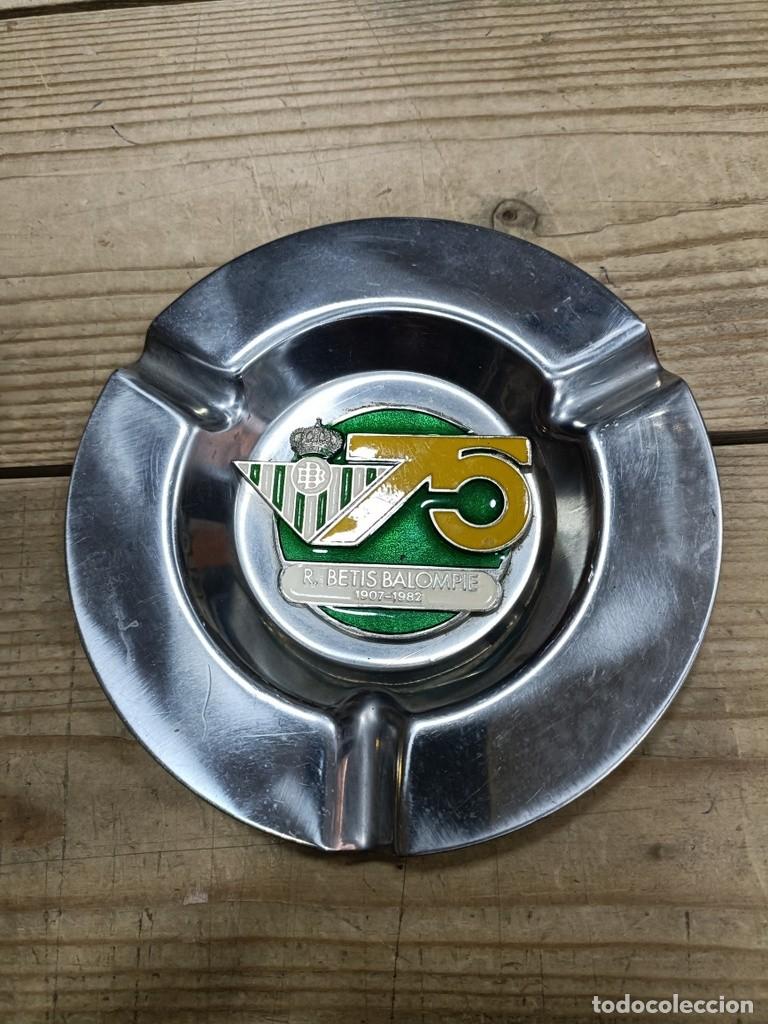 Sammelleidenschaft Sport: CENICERO 75 ANIVERSARIO DEL REAL BETIS BALOMPIE RECORDATORIO (1907-1982)