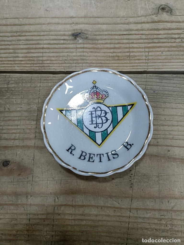 Sammelleidenschaft Sport: ANTIGUO CENICERO REAL BETIS BALOMPIE CERAMICA