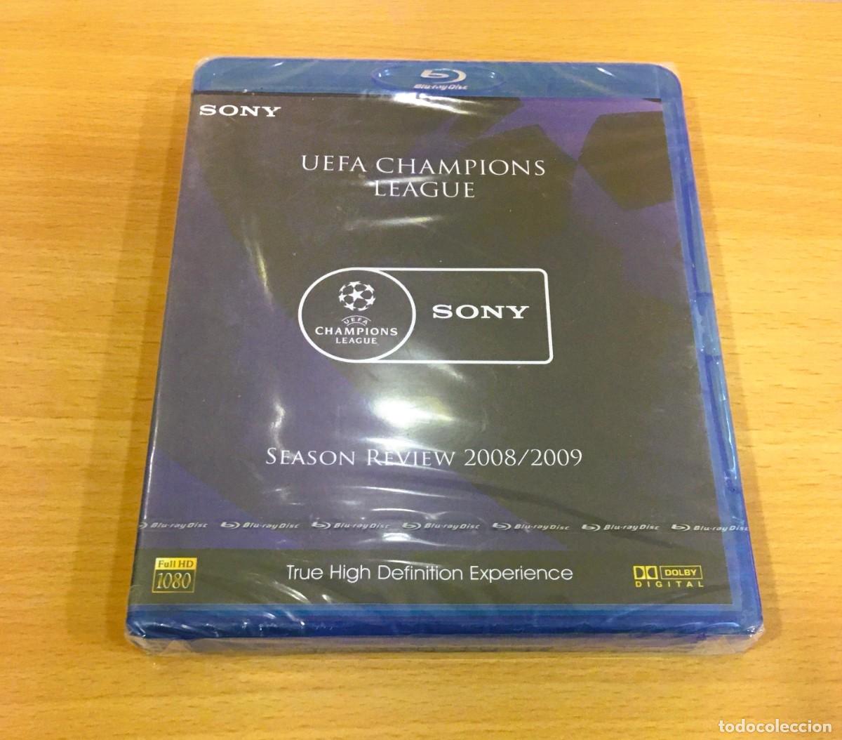 Colecionismo desportivo: BLU-RAY PROMOCIONAL F&Uacute;TBOL UEFA CHAMPIONS LEAGUE - SEASON REVIEW 2008/2009. PRECINTADO