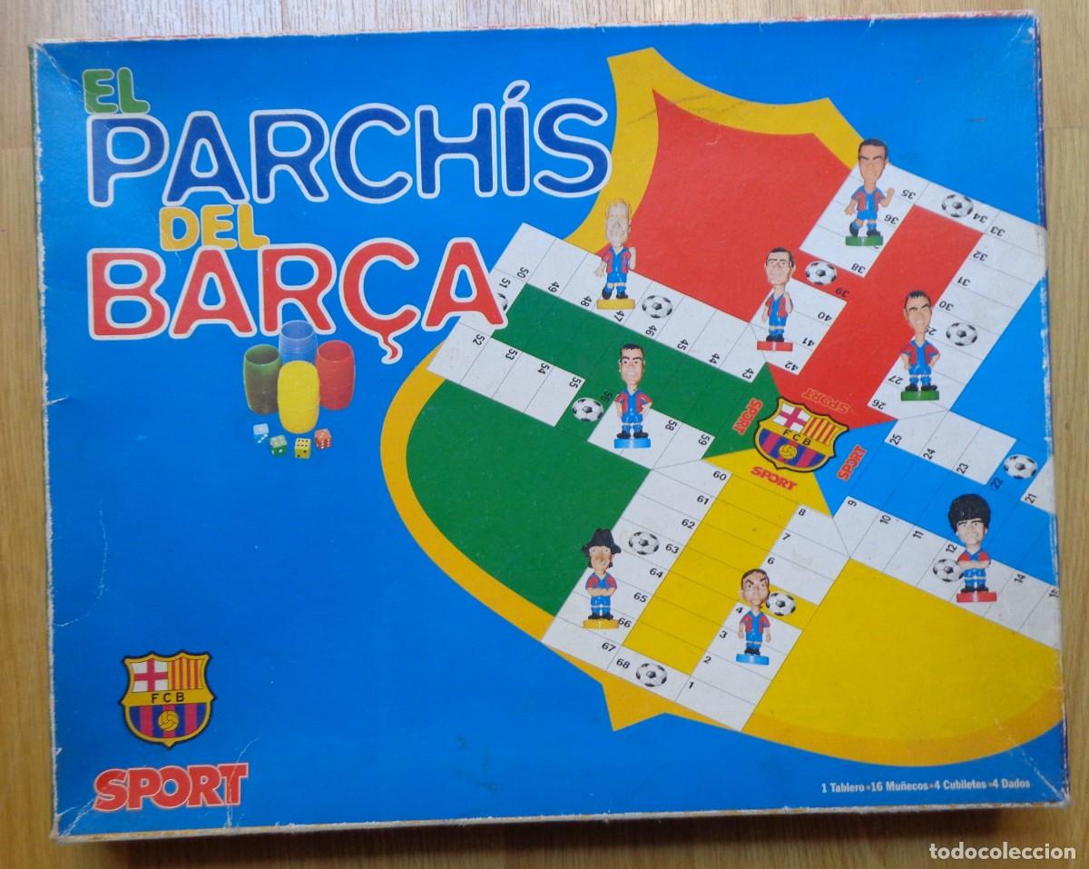 Coleccionismo deportivo: JUEGO EL PARCHIS DEL BAR&Ccedil;A - Foto 1