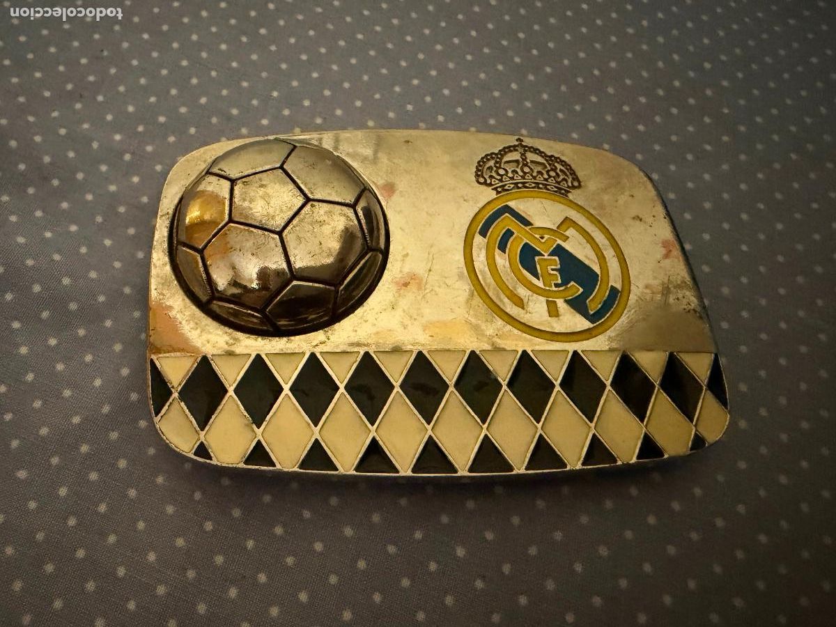 Collezionismo sportivo: Hebilla grande Real Madrid