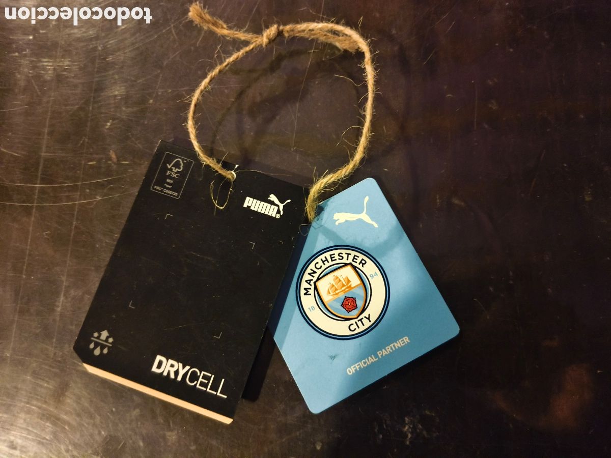 Sammelleidenschaft Sport: Etiquetas camisetas futbol Manchester city originales puma