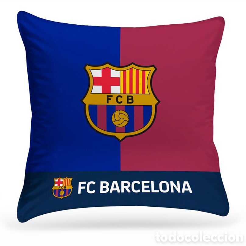 Coleccionismo deportivo: Cojin F.C. Barcelona
