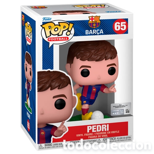 Coleccionismo deportivo: Figura POP F.C. Barcelona Pedri