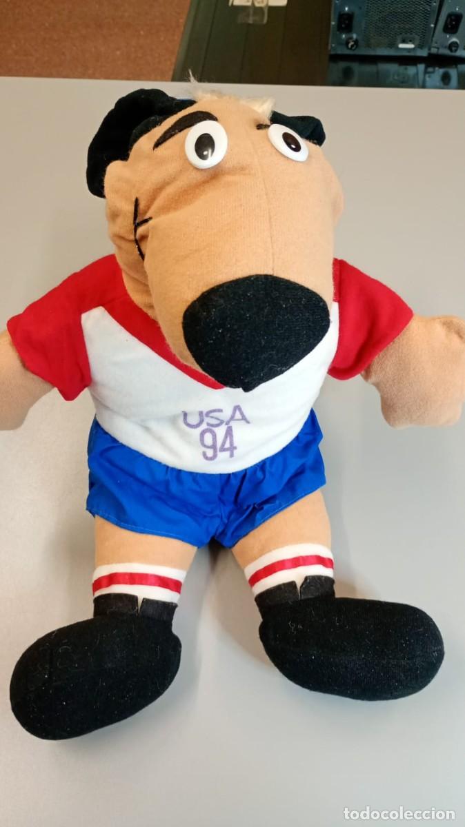 Coleccionismo deportivo: Striker Mascota Worldcup USA94 Kellog's 40cm alto