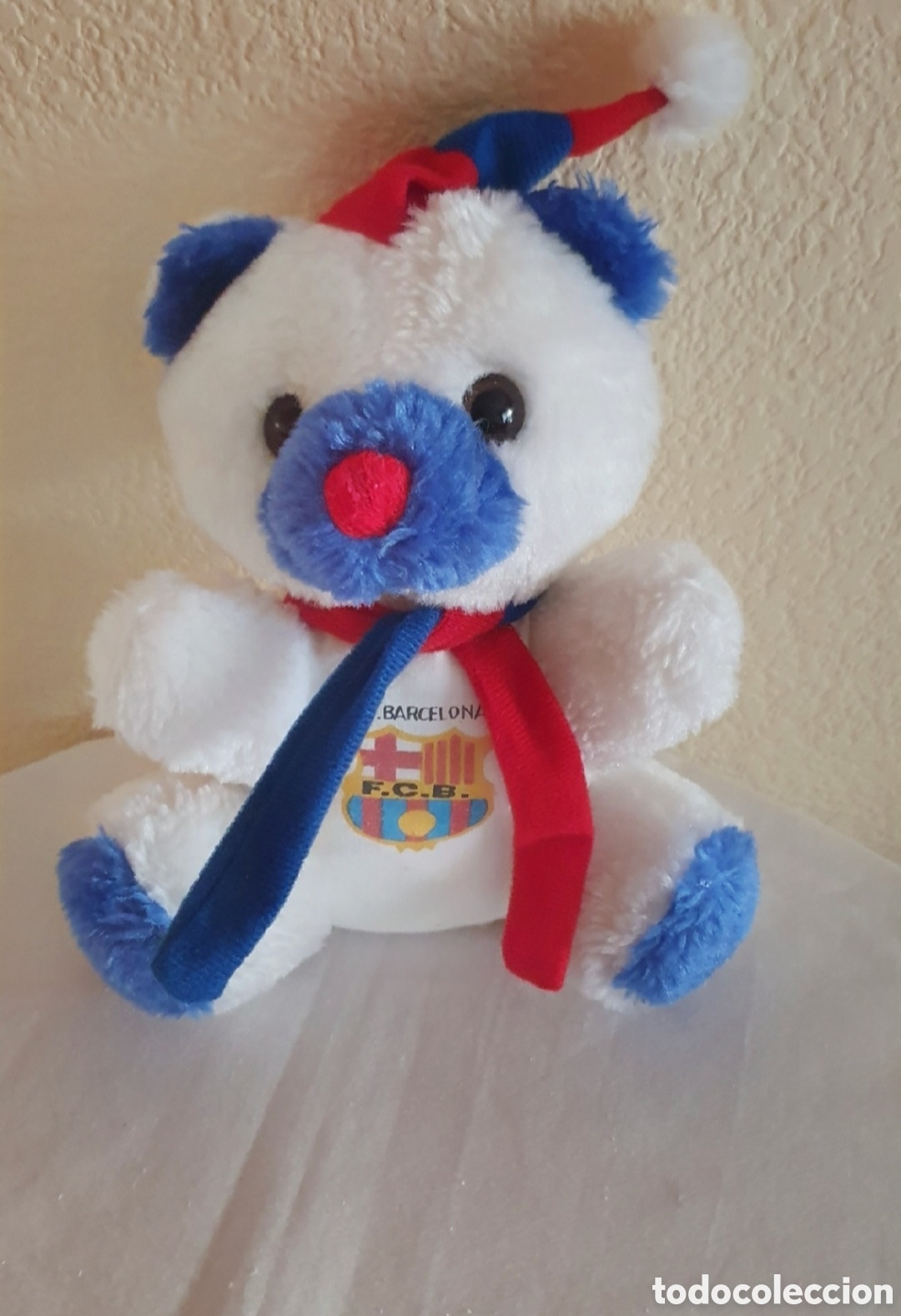 Sports collectibles: Osito de colecci&oacute;n del FC Barcelona