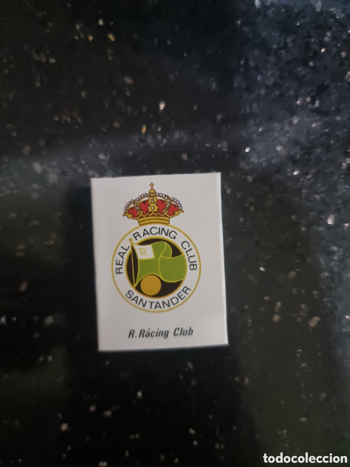 Coleccionismo deportivo: Caja cerillas Racing de Santander