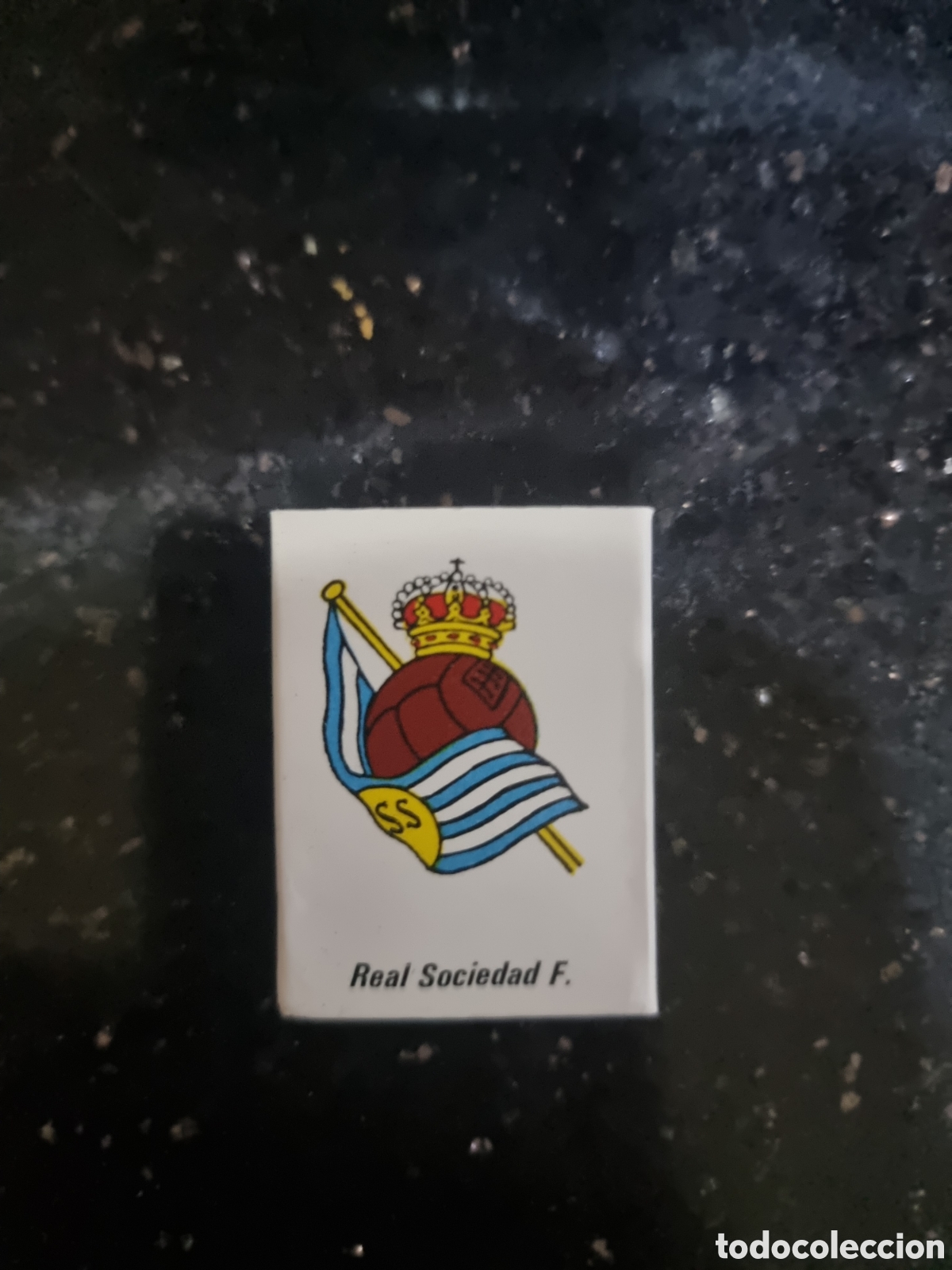 Coleccionismo deportivo: Caja cerillas Real Sociedad