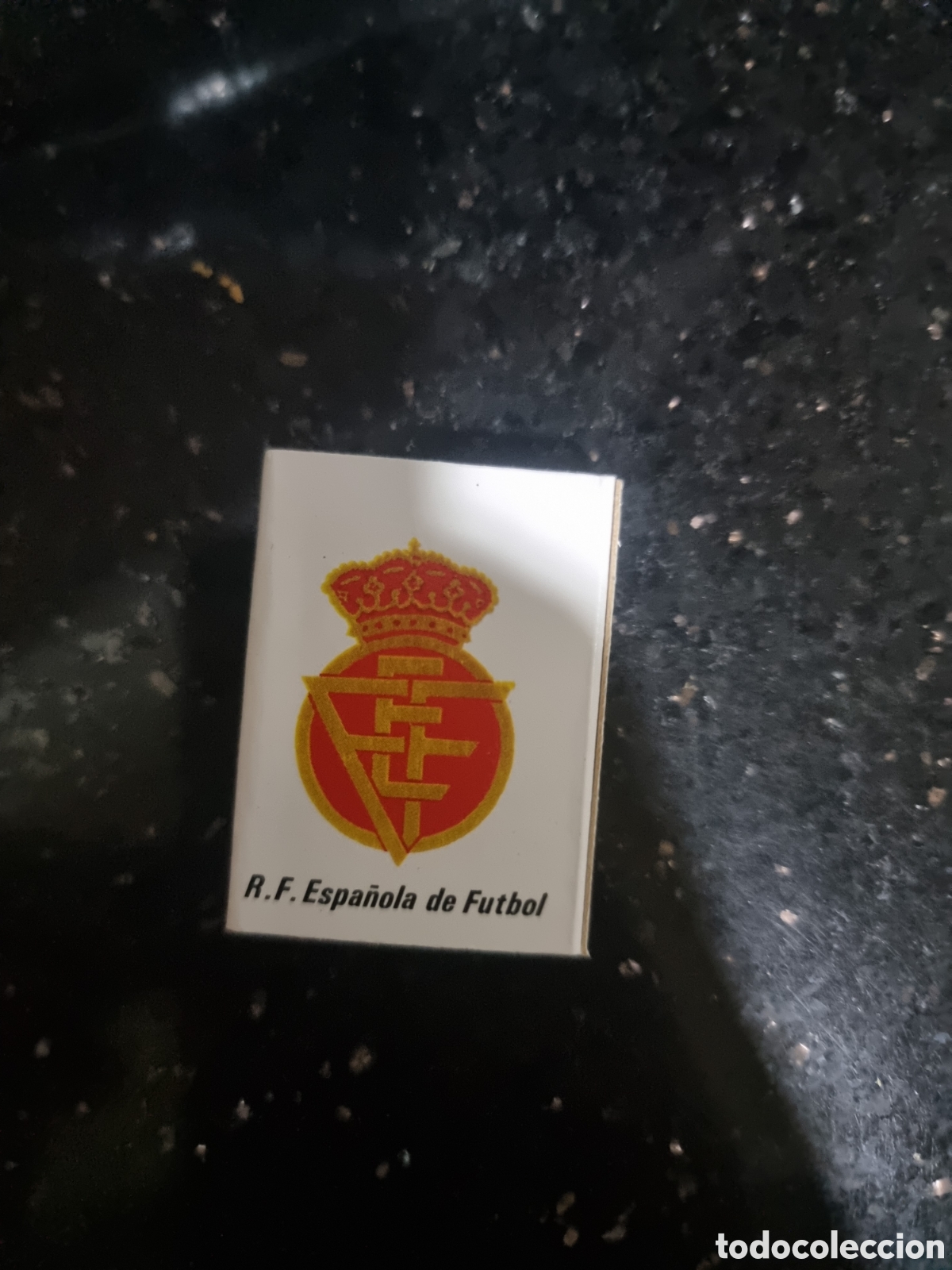 Coleccionismo deportivo: Caja cerillas federaci&oacute;n espa&ntilde;ola