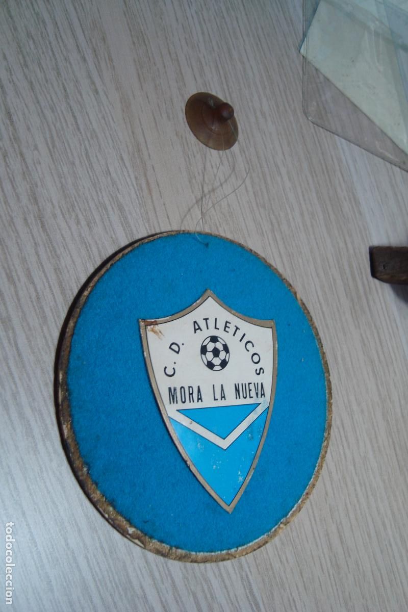 Coleccionismo deportivo: ANTIGUO LOGOTIPO C.D. ATLETICOS MORA LA NUEVA. MORA LA NOVA TARRAGONA