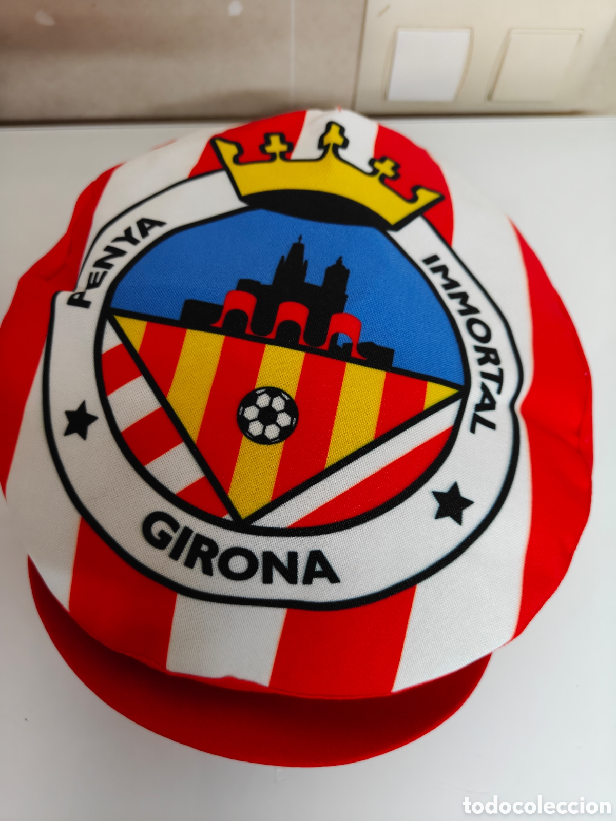 Sammelleidenschaft Sport: RARA GORRA PE&Ntilde;A INMORTAL GIRONA F.C FUTBOL SOPORTERS