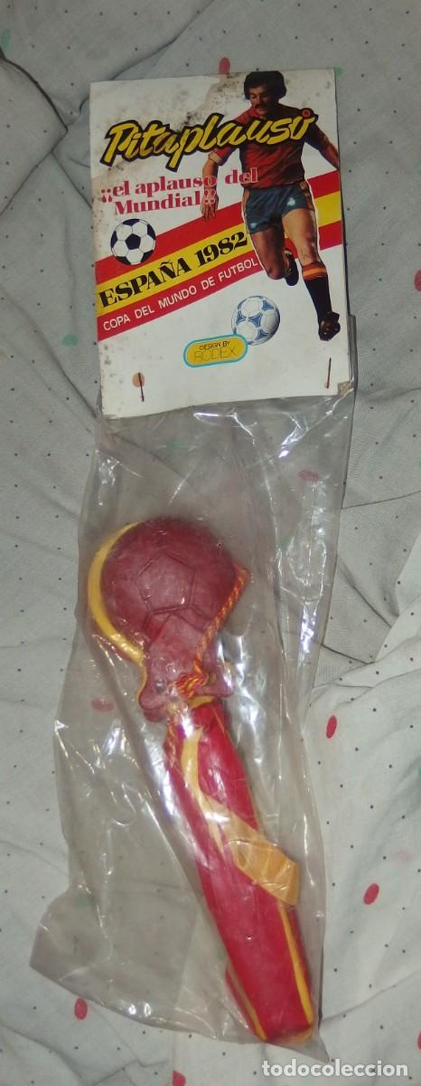 Collectionnisme sportif: PITAPLAUSO DEL MUNDIAL 82,F&Uacute;TBOL,BOLSA ORIGINAL,A ESTRENAR