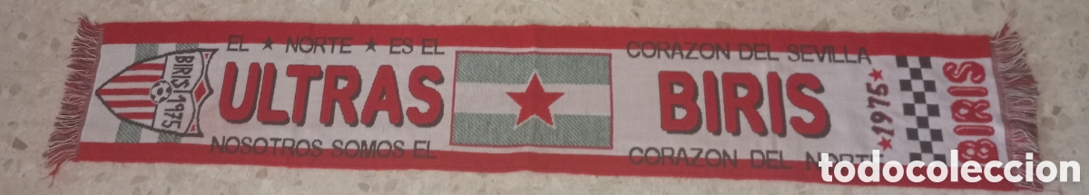 Sammelleidenschaft Sport: BUFANDA F&Uacute;TBOL BIRIS NORTE