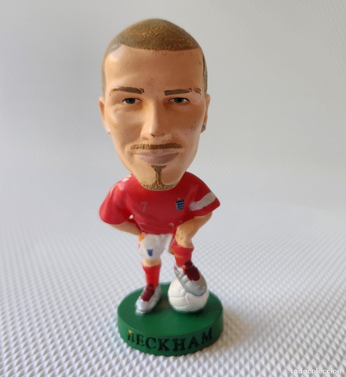 Collezionismo sportivo: DAVID BECKHAM - jugador INGLATERRA cabez&oacute;n CORINTHIANS soccer 2005 Bobblehead PVC futbol