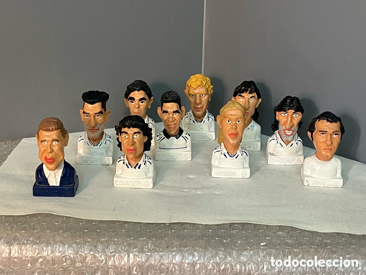 Sammelleidenschaft Sport: COLECCI&Oacute;N 10JUGADORES HIST&Oacute;RICOS DEL REAL MADRID.