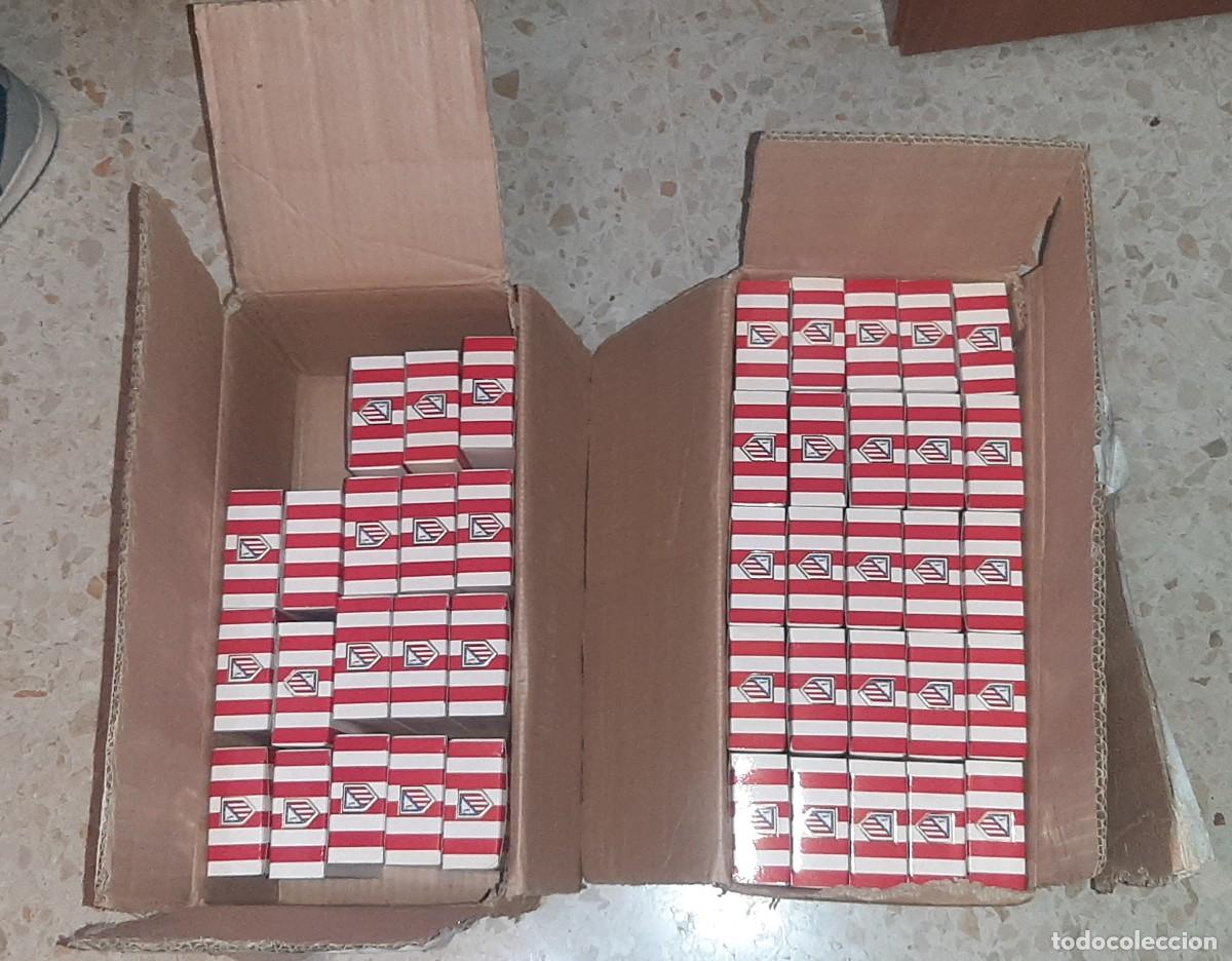 Sammelleidenschaft Sport: ATL&Eacute;TICO DE MADRID.LOTE DE 43 PERFUMES.CAMPE&Oacute;N LIGA Y COPA 95-96.NUEVAS A ESTRENAR.