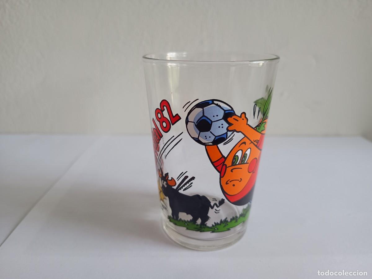Coleccionismo deportivo: VASO NARANJITO ESPA&Ntilde;A 82 MUNDIAL DE FUTBOL 1982 II