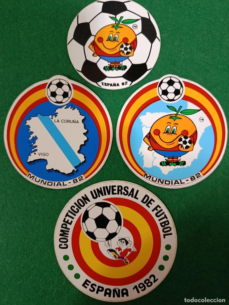 Coleccionismo deportivo: LOTE DE PEGATINAS DEL MUNDIAL ESPA&Ntilde;A 82
