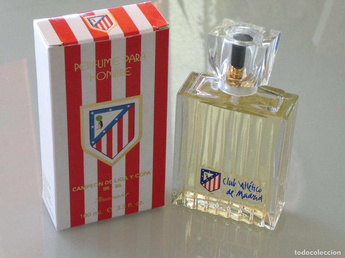 Coleccionismo deportivo: LA COLONIA DE HOMBRE DEL CAMPE&Oacute;N DE LIGA 95 96 1995 1996 ATL&Eacute;TICO MADRID CLUB F&Uacute;TBOL. 330GR