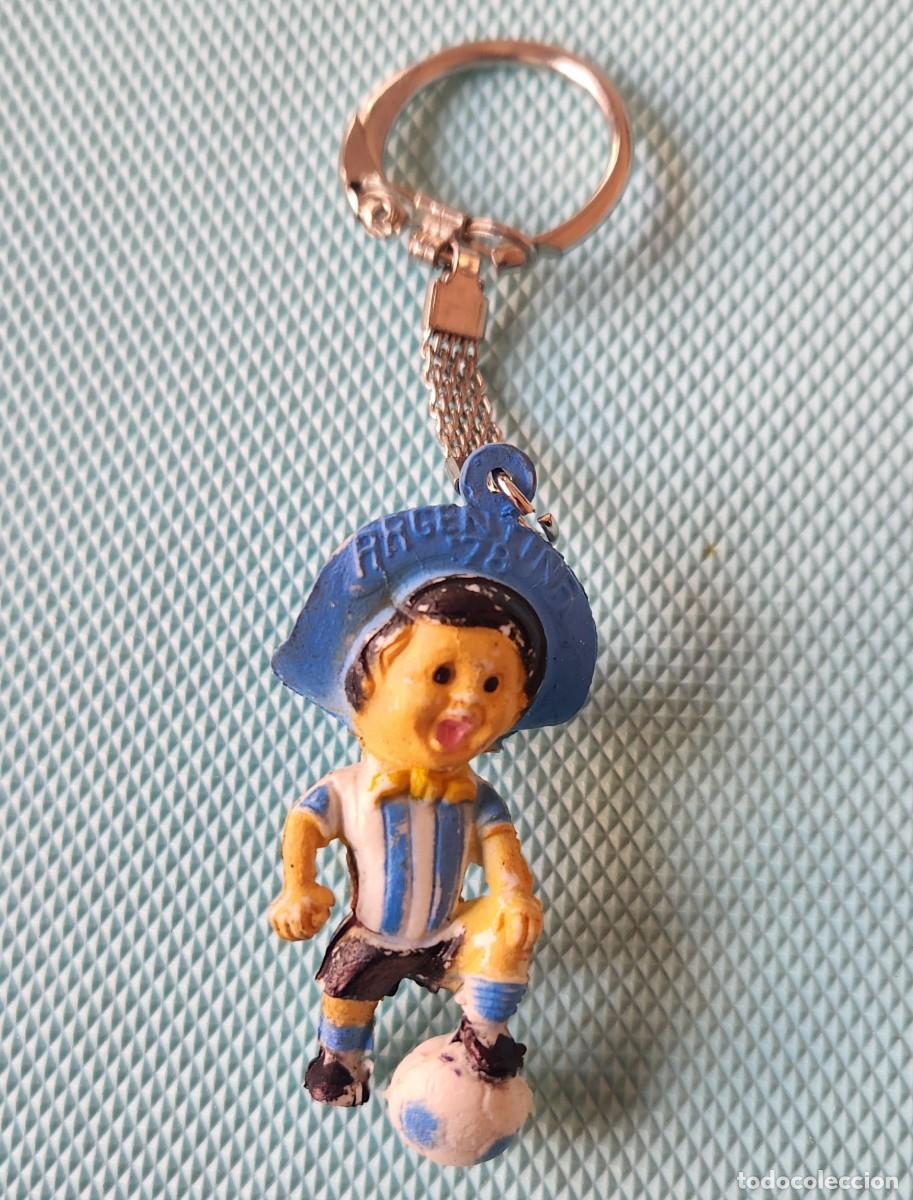 Collectionnisme sportif: GAUCHITO - Mascota del MUNDIAL ARGENTINA '78 - LLAVERO figura pvc FIFA