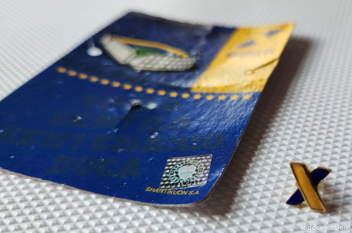 Coleccionismo deportivo: BOCA JUNIORS a&ntilde;o 2005 - 100 aniversario - &rdquo;XENTENARIO&rdquo; pin OFICIAL met&aacute;lico - futbol ARGENTINA