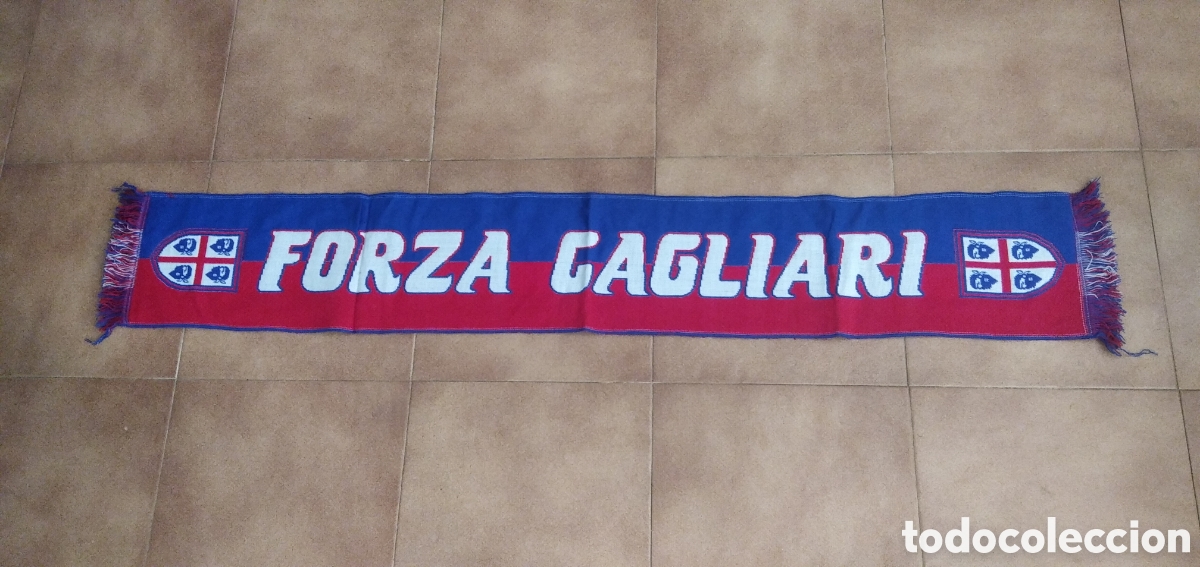 Sports collectibles: Bufanda Forza Cagliari