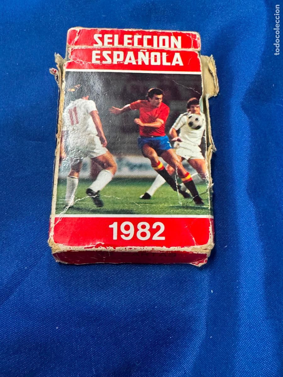 Coleccionismo deportivo: BARAJA FUTBOL SELECCION ESPA&Ntilde;OLA 1982