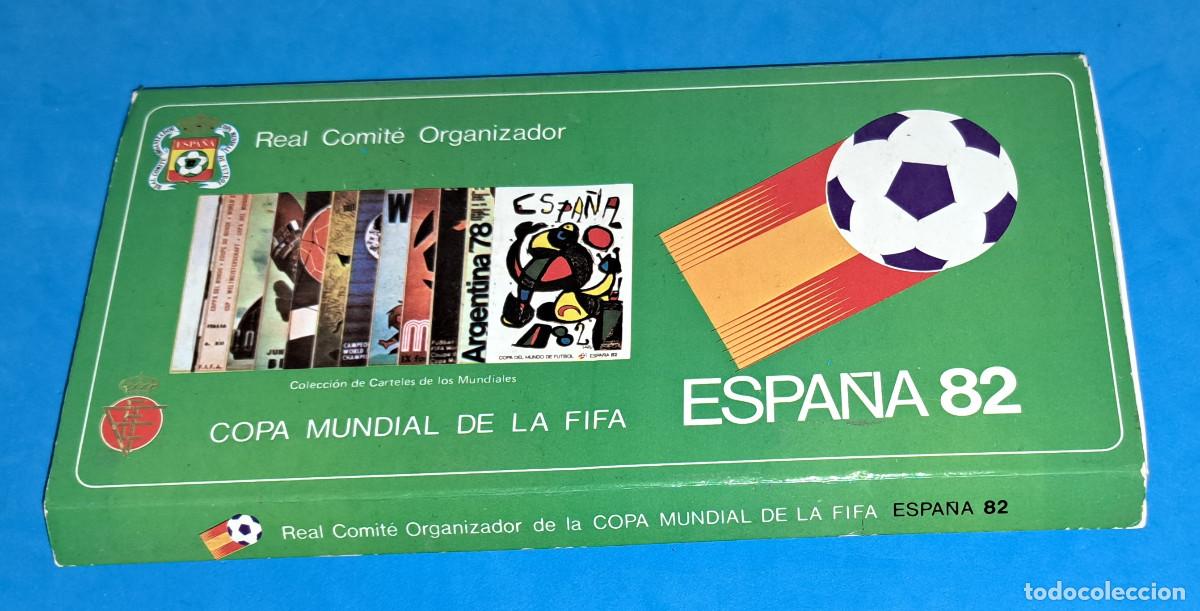 Coleccionismo deportivo: ESPA&Ntilde;A 82 - ESTUCHE CAJAS DE CERILLAS - CARTELES DE LOS MUNDIALES