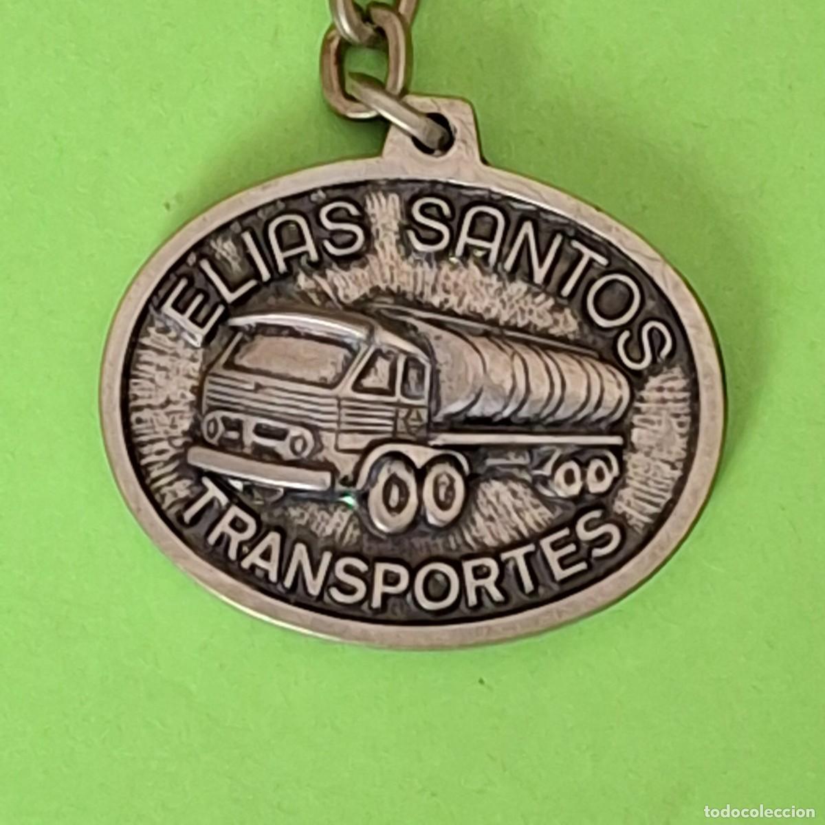 Coleccionismo deportivo: LLAVERO - TRANSPORTES ELIAS SANTOS PUERTOLLANO CAMION PEGASO