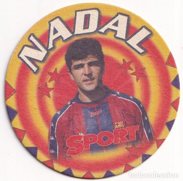 Coleccionismo deportivo: Antiguo posavasos - Nadal - Sport