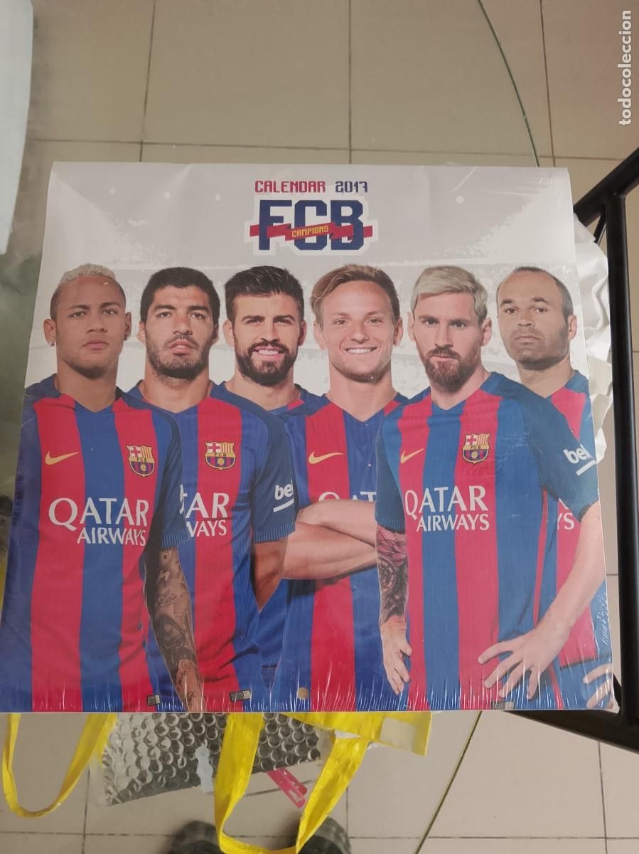 Sports collectibles: Calendario Oficial de Pared 2017 del Futbol Club Barcelona