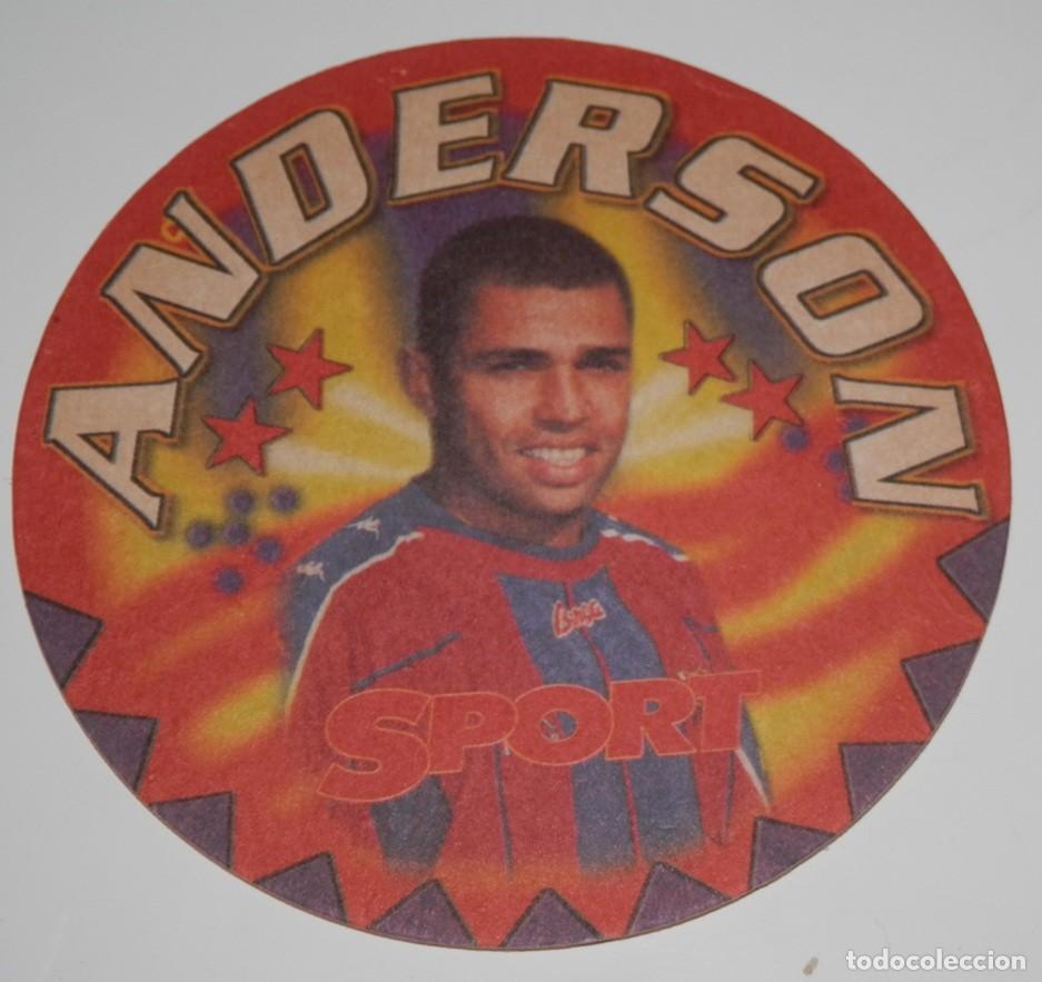 Sammelleidenschaft Sport: POSAVASOS EN CARTON DE FUTBOL CLUB BARCELONA -- ANDERSON