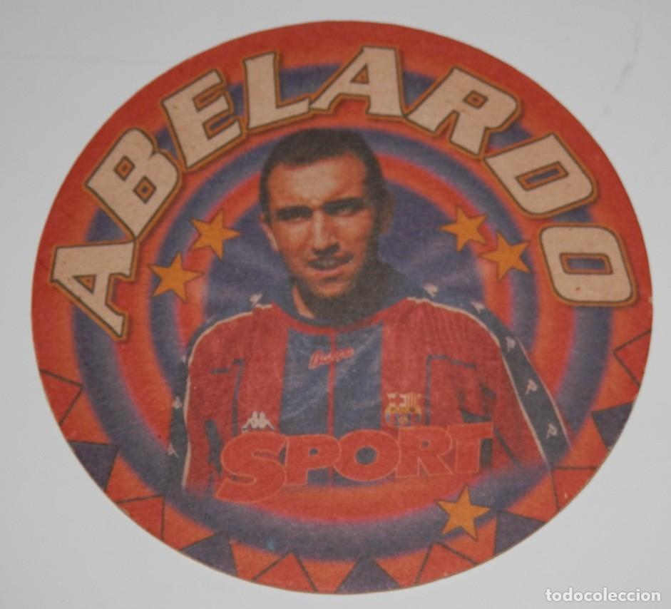 Sammelleidenschaft Sport: POSAVASOS EN CARTON DE FUTBOL CLUB BARCELONA -- ABELARDO