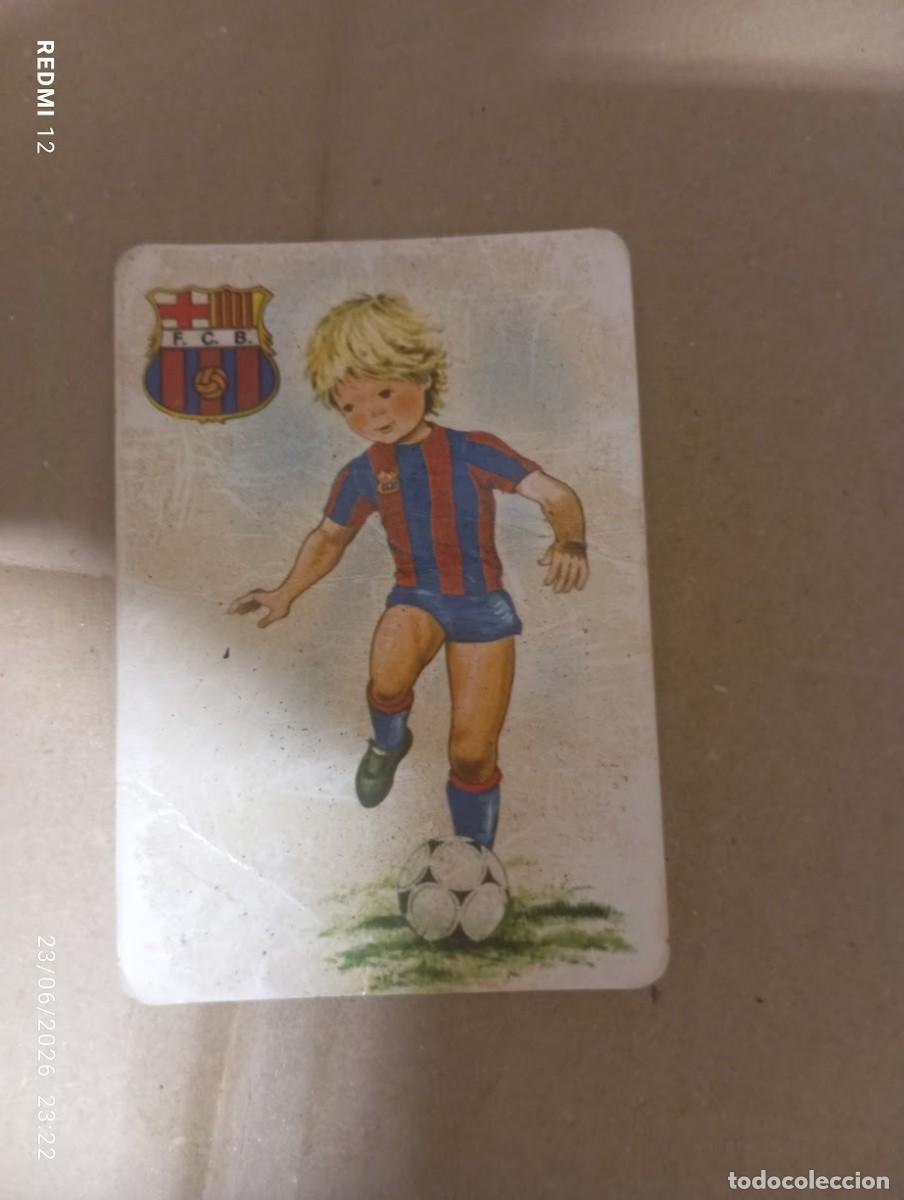 Coleccionismo deportivo: CALENDARIO F.C. BARCELONA FUTBOL / IRUN