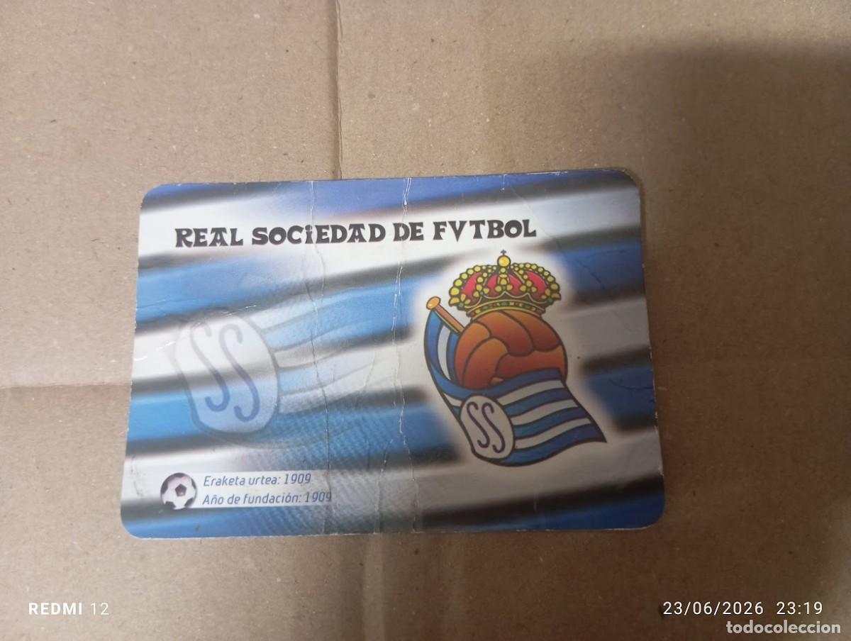Sammelleidenschaft Sport: CALENDARIO REAL SOCIEDAD FUTBOL / SAN SEBASTIAN