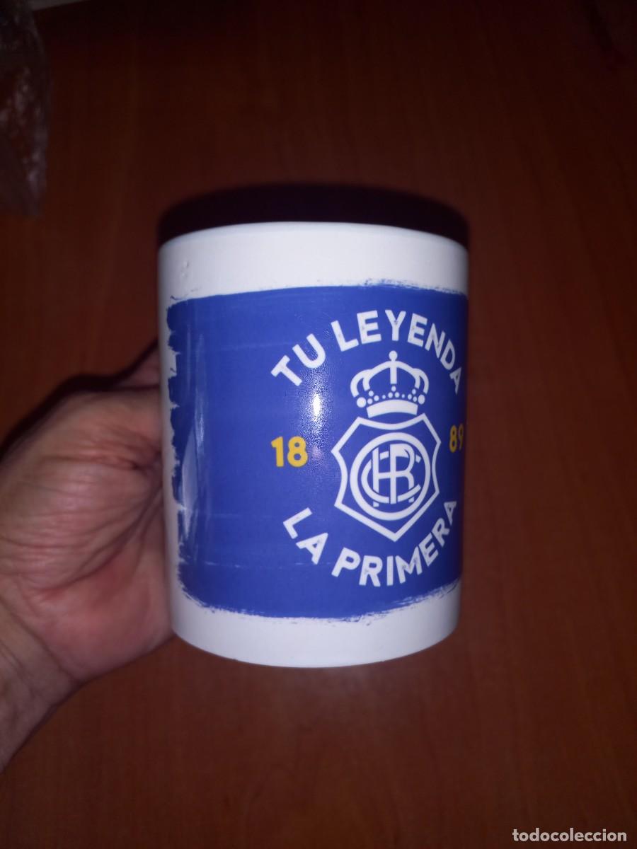 Coleccionismo deportivo: TAZA RECREATIVO DE HUELVA