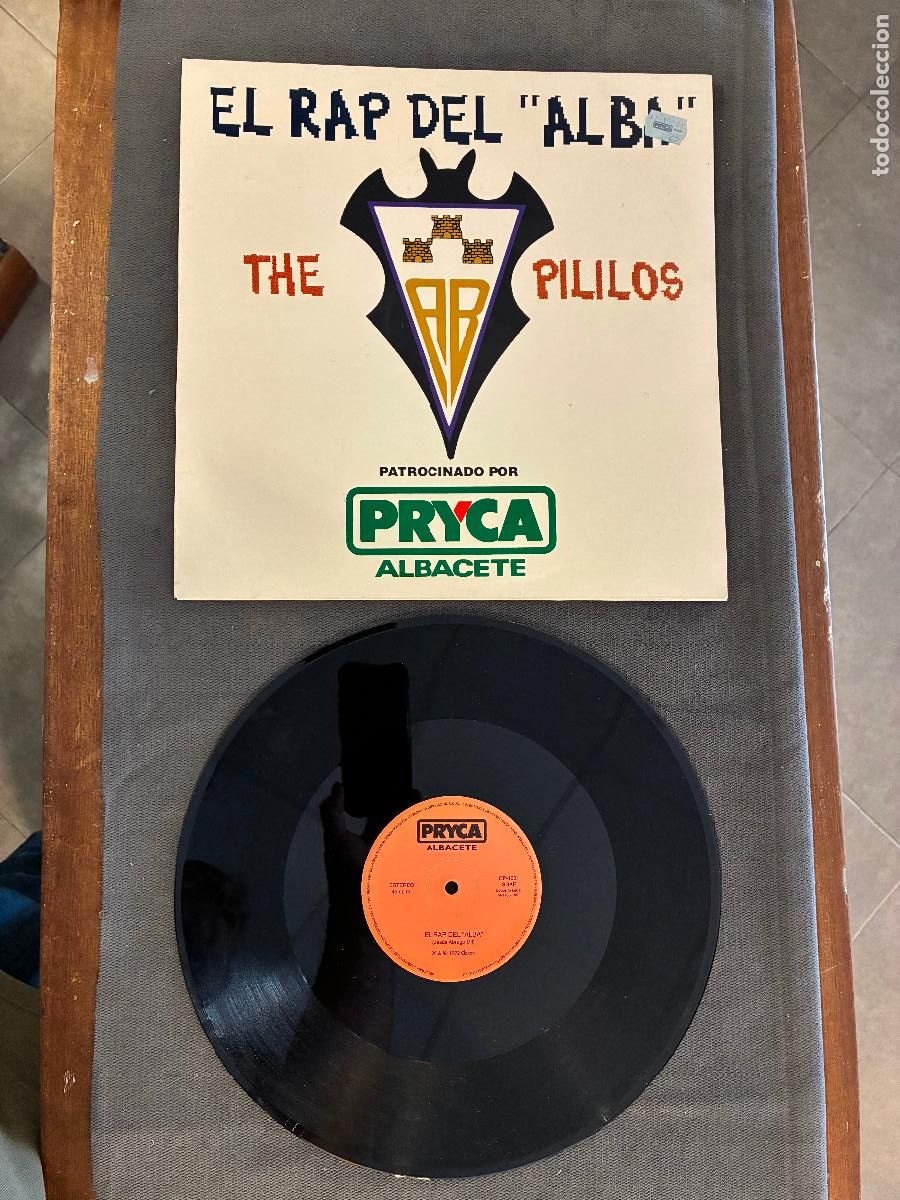 Sammelleidenschaft Sport: El Rap del Alba Albacete Balompi&eacute; The Pililos a&ntilde;o 1992 muy bien conservado patrocina Pryca ver fotos