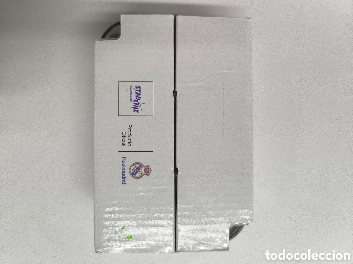 Coleccionismo deportivo: Producto oficial real Madrid vaso chupito 6 unida