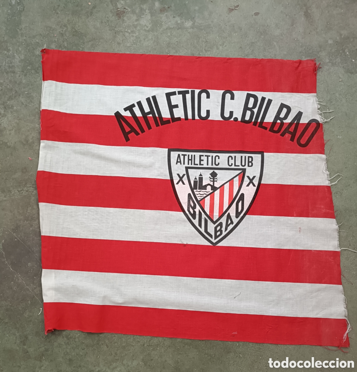 Coleccionismo deportivo: Bandera del Athletic de Bilbao