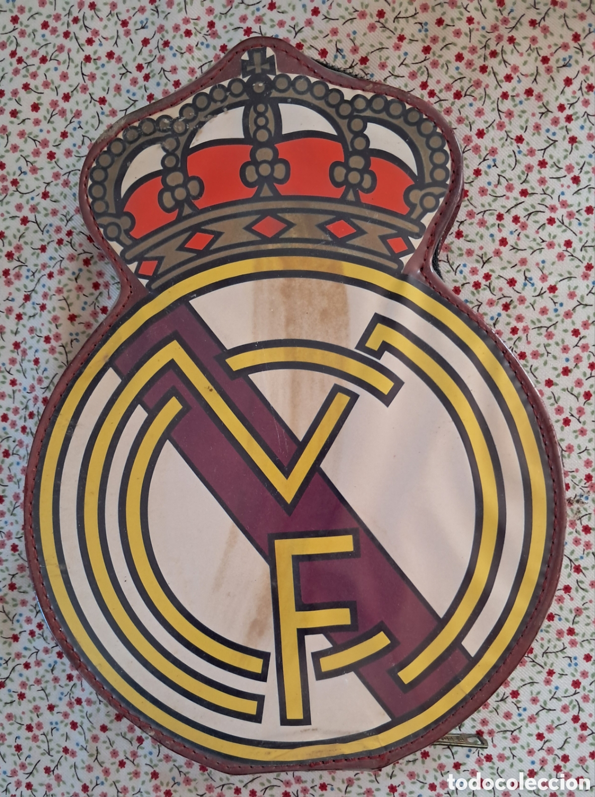 Coleccionismo deportivo: REAL MADRID.Estuche escolar a&ntilde;os 70 NUEVO - Cremallera Met&aacute;lica - Con L&aacute;pices Johann Sindel