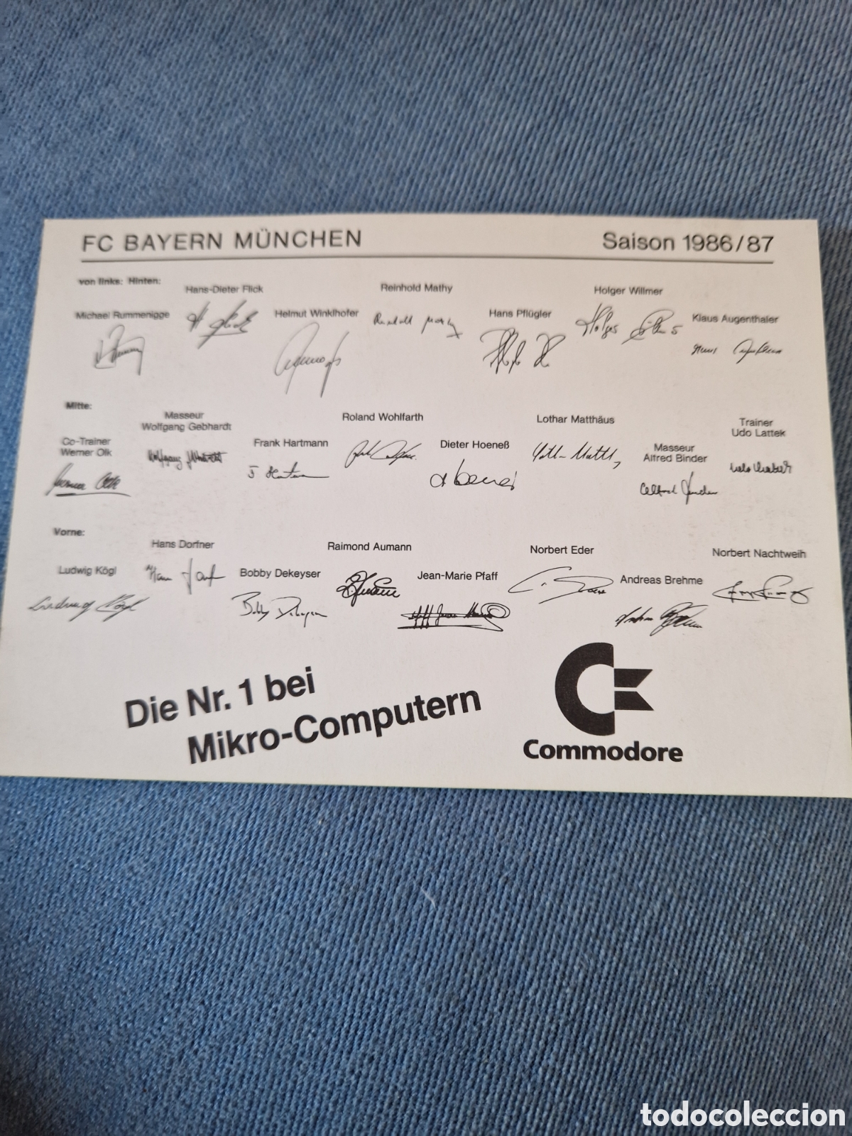Coleccionismo deportivo: Foto equipo BAYERN MUNICH - Foto 2