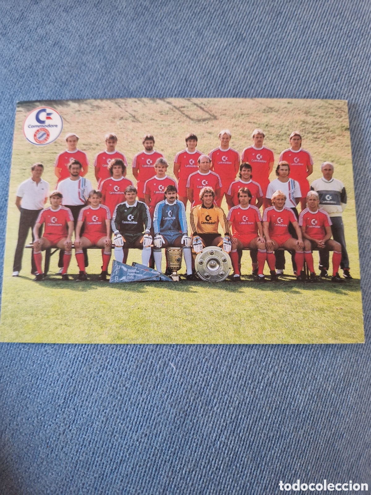 Coleccionismo deportivo: Foto equipo BAYERN MUNICH