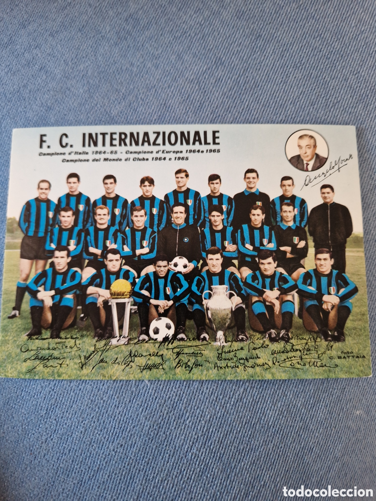 Coleccionismo deportivo: Foto equipo &Iacute;NTER DE MILAN - Foto 1