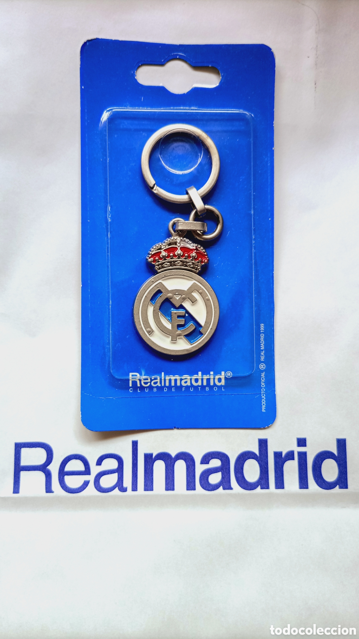Sports collectibles: Llavero Real Madrid a&ntilde;os 2000