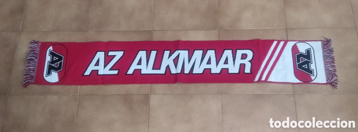 Coleccionismo deportivo: BUFANDA AZ ALKMAAR HOLANDA