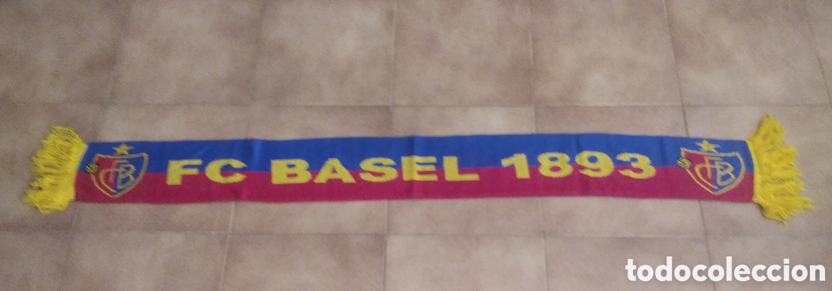 Coleccionismo deportivo: BUFANDA FC BASEL 1893
