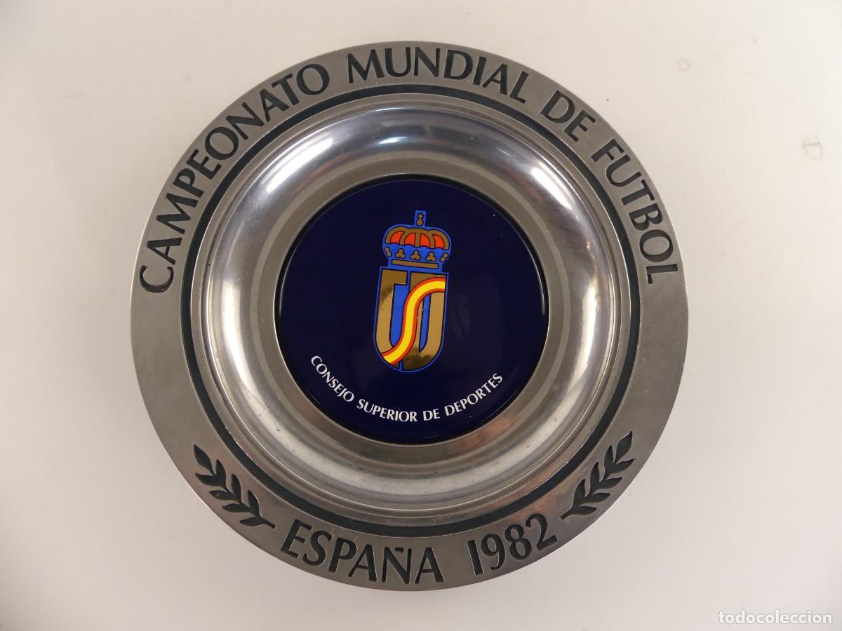 Coleccionismo deportivo: PLATO DECORATIVO CAMPEONATO MUNDIAL DE FUTBOL ESPA&Ntilde;A 1982