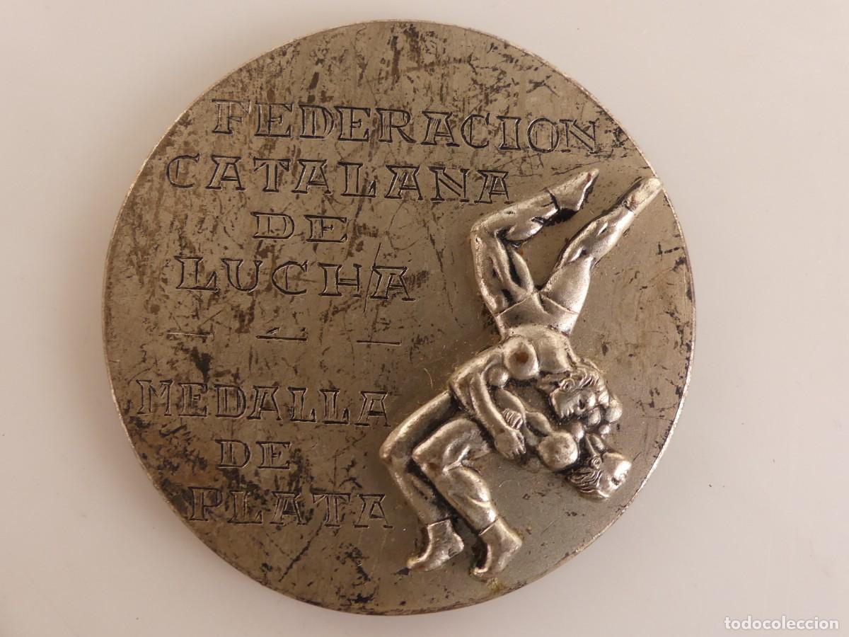 Coleccionismo deportivo: MEDALLA FEDERACION CATALANA DE LUCHA