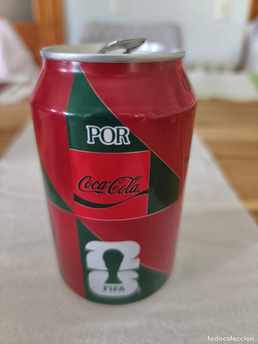 Collectionnisme sportif: LATA COCA COLA VAC&Iacute;A - EDICI&Oacute;N FIFA WORLD CUP 2026 - PORTUGAL