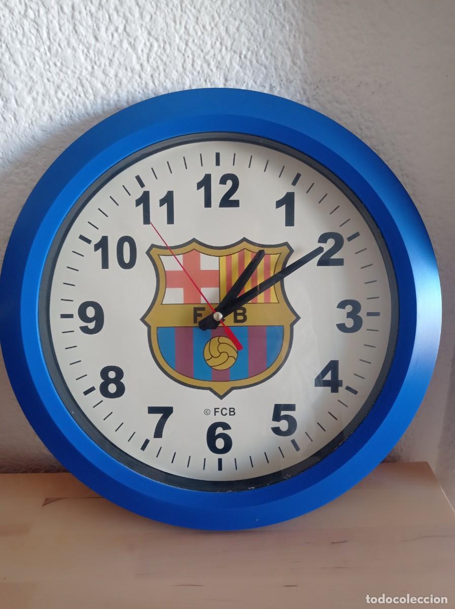 Sports collectibles: RELOJ PARED BAR&Ccedil;A - F&Uacute;TBOL CLUB BARCELONA - FUNCIONA A PILAS